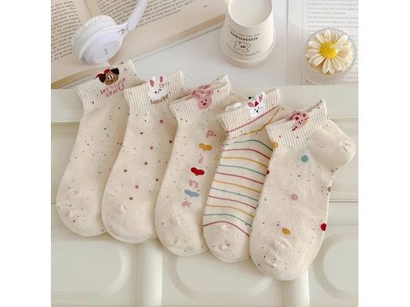 VỚ NỮ TIÊU HỒNG 562 - LỐC 10 ĐÔI